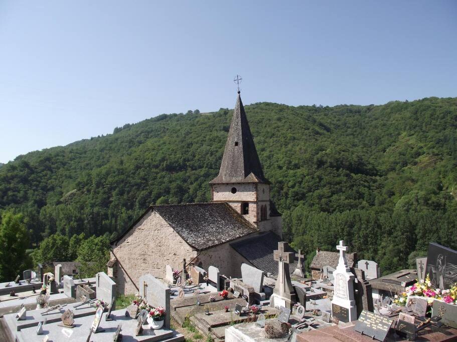 Appartamento Vue Du Pont Entraygues-sur-Truyère Esterno foto