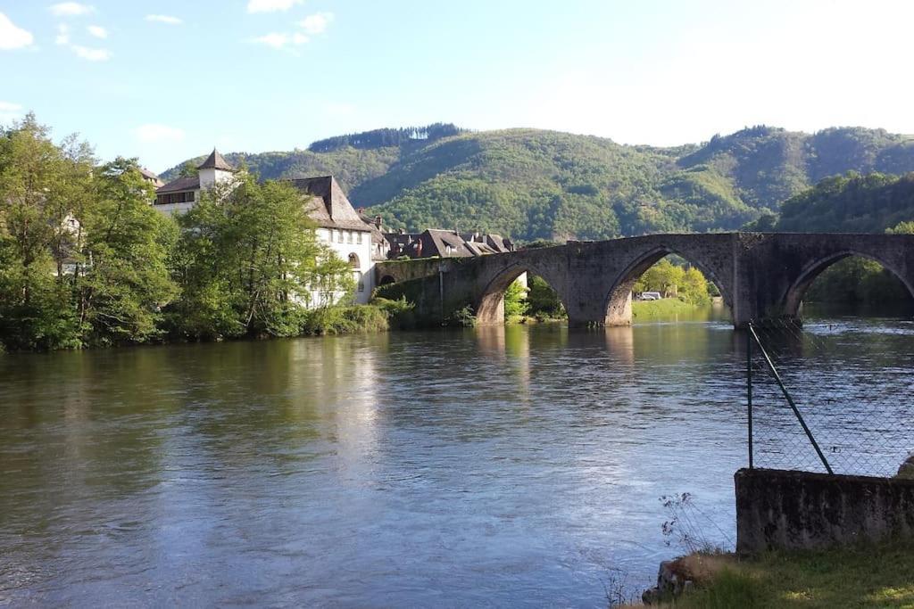 Appartamento Vue Du Pont Entraygues-sur-Truyère Esterno foto